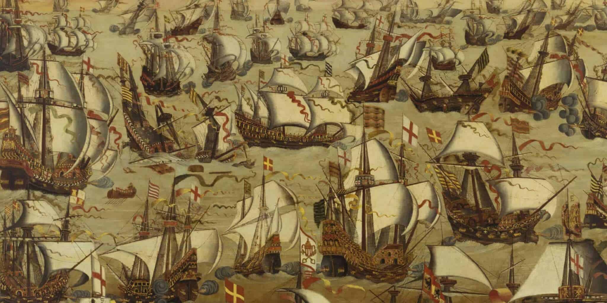 England Defeats the Spanish Armada